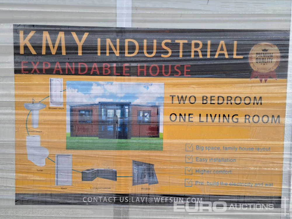 Unused 2025 KMY Industrial Expandable Container House (Cannot Be Reconsigned) - Shipping container: picture 5 Unused 2025 KMY Industrial Expandable Container House (Cannot Be Reconsigned) - Shipping container: picture 5