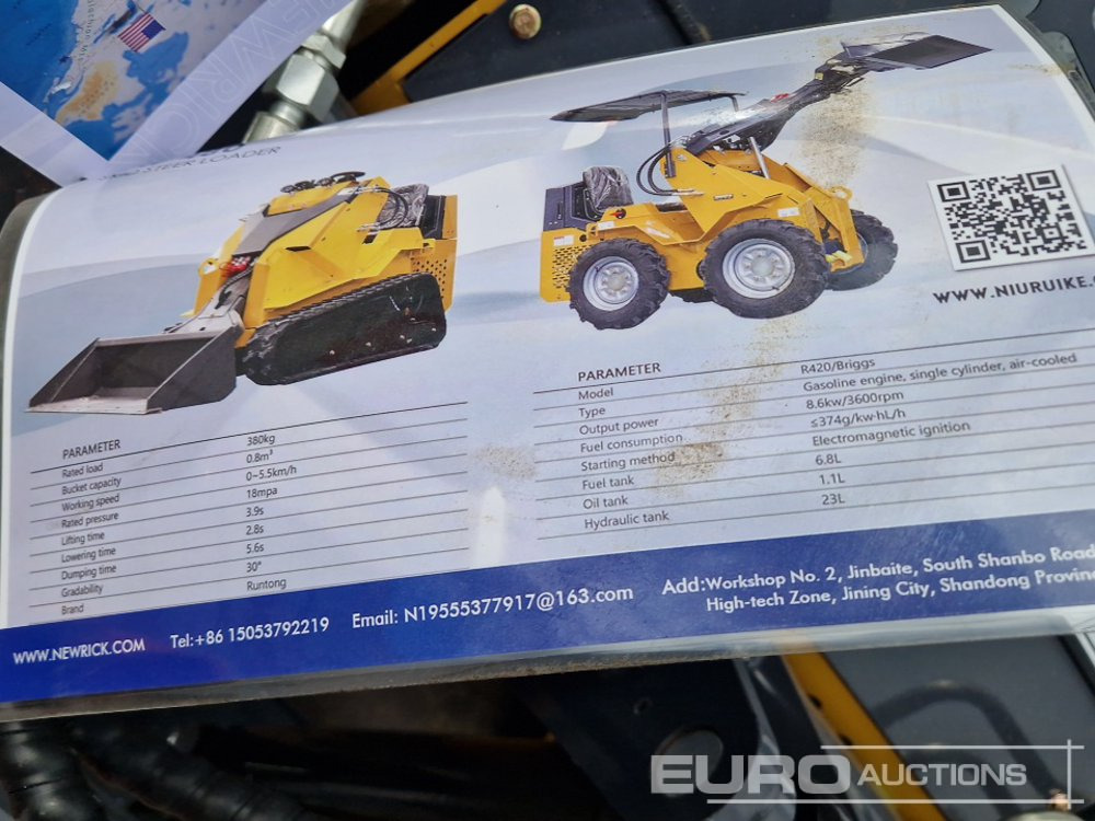 Skid steer loader Unused 2025 Newrick ZW480: picture 44