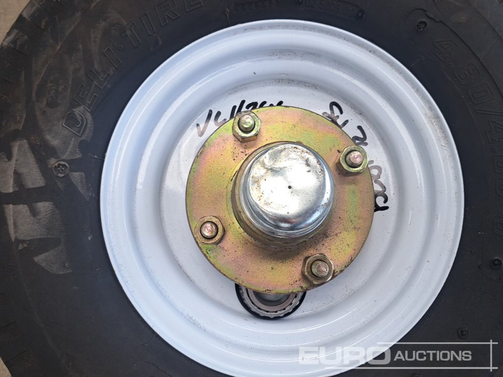 Construction equipment Unused 4.80/4.00-8 Tyre, Rim & Hub: picture 9