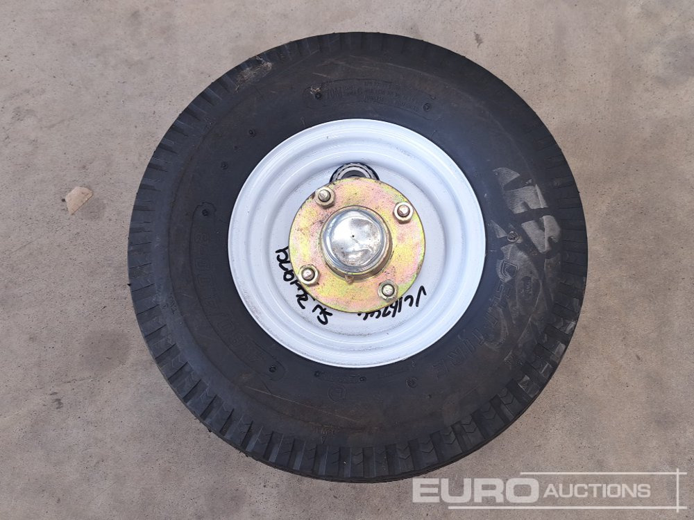 Unused 4.80/4.00-8 Tyre, Rim & Hub - Construction equipment: picture 4 Unused 4.80/4.00-8 Tyre, Rim & Hub - Construction equipment: picture 4
