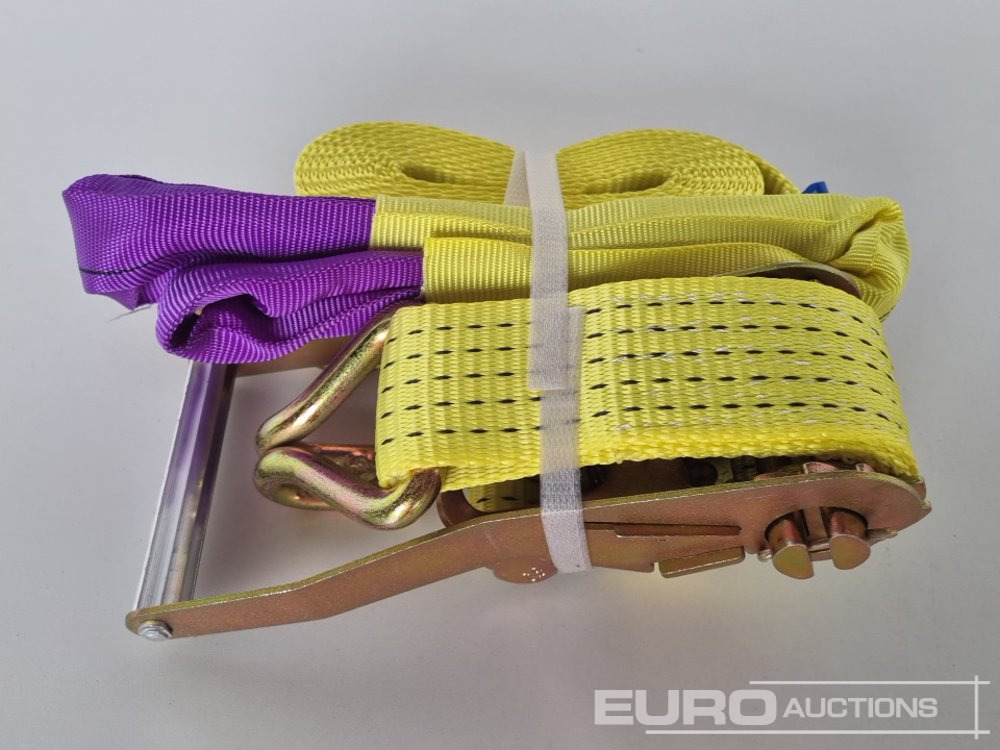 Unused Boss 4M x 50mm 5 Ton Ratchet Straps with Sling (4 of) - Construction equipment: picture 4 Unused Boss 4M x 50mm 5 Ton Ratchet Straps with Sling (4 of) - Construction equipment: picture 4