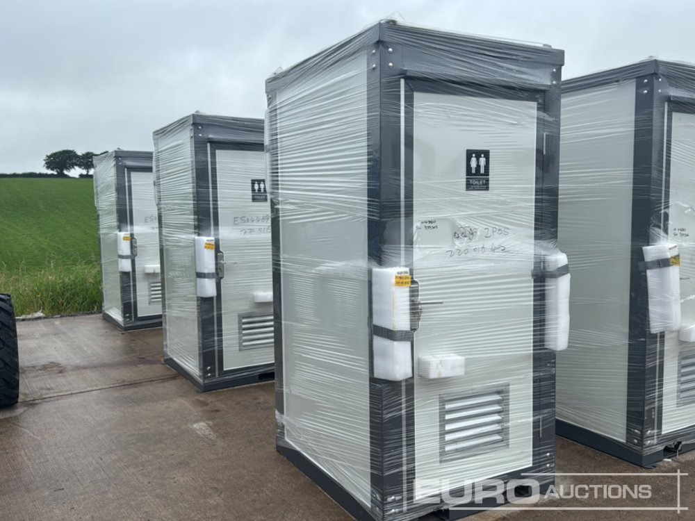 Unused Single Toilet Cubicle, One Toilet, Basin (Cannot Be Reconsigned) - Shipping container: picture 4 Unused Single Toilet Cubicle, One Toilet, Basin (Cannot Be Reconsigned) - Shipping container: picture 4