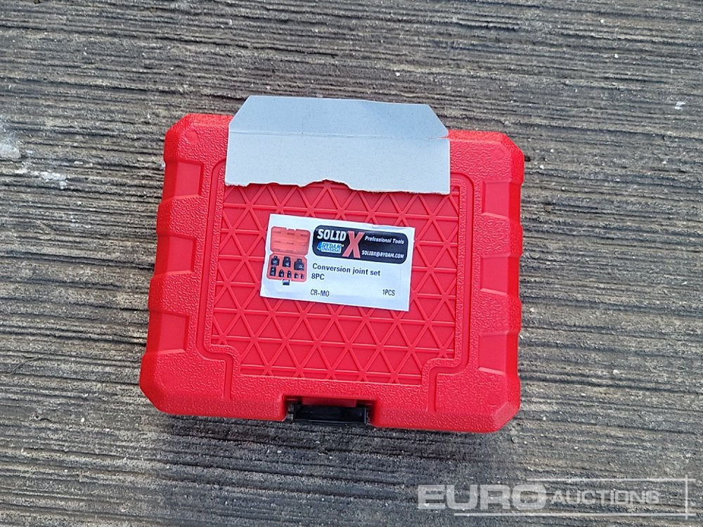 Unused Solid X Impact Socket Adaptiors (8 Piece Set) - Workshop equipment: picture 2 Unused Solid X Impact Socket Adaptiors (8 Piece Set) - Workshop equipment: picture 2