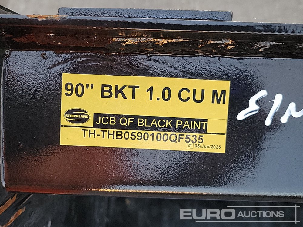 New Bucket Unused Strickland 90" Loading Bucket to suit JCB Telehandler: picture 13