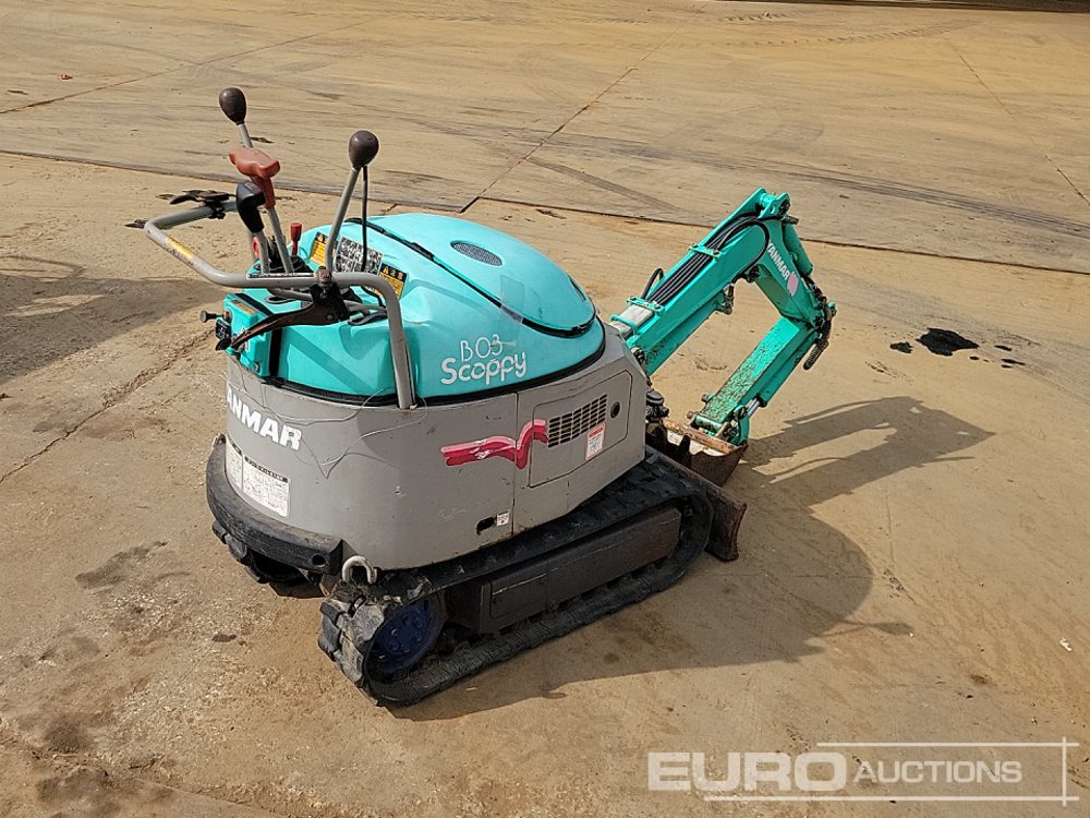 Yanmar B03 - Mini excavator: picture 5 Yanmar B03 - Mini excavator: picture 5