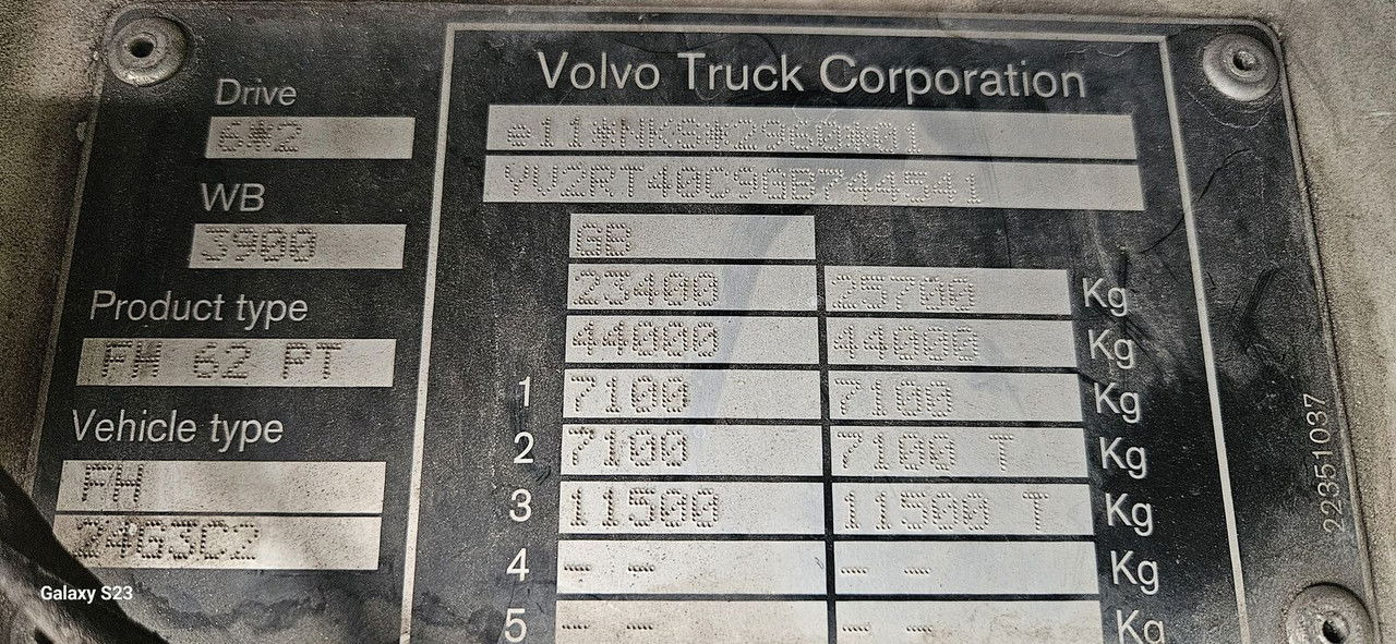 Volvo FH 500 - Tractor unit: picture 3 Volvo FH 500 - Tractor unit: picture 3