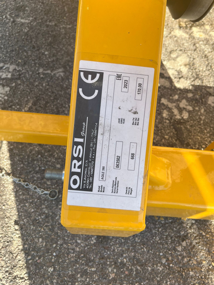 Braccio decespugliatore usato Orsi Agile 390 - Boom mower: picture 4 Braccio decespugliatore usato Orsi Agile 390 - Boom mower: picture 4