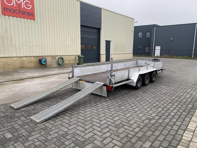 Weijer Aanhangwagen, 3500 kg. 5 meter, 3 Asser. - Dropside/ Flatbed trailer: picture 2 Weijer Aanhangwagen, 3500 kg. 5 meter, 3 Asser. - Dropside/ Flatbed trailer: picture 2