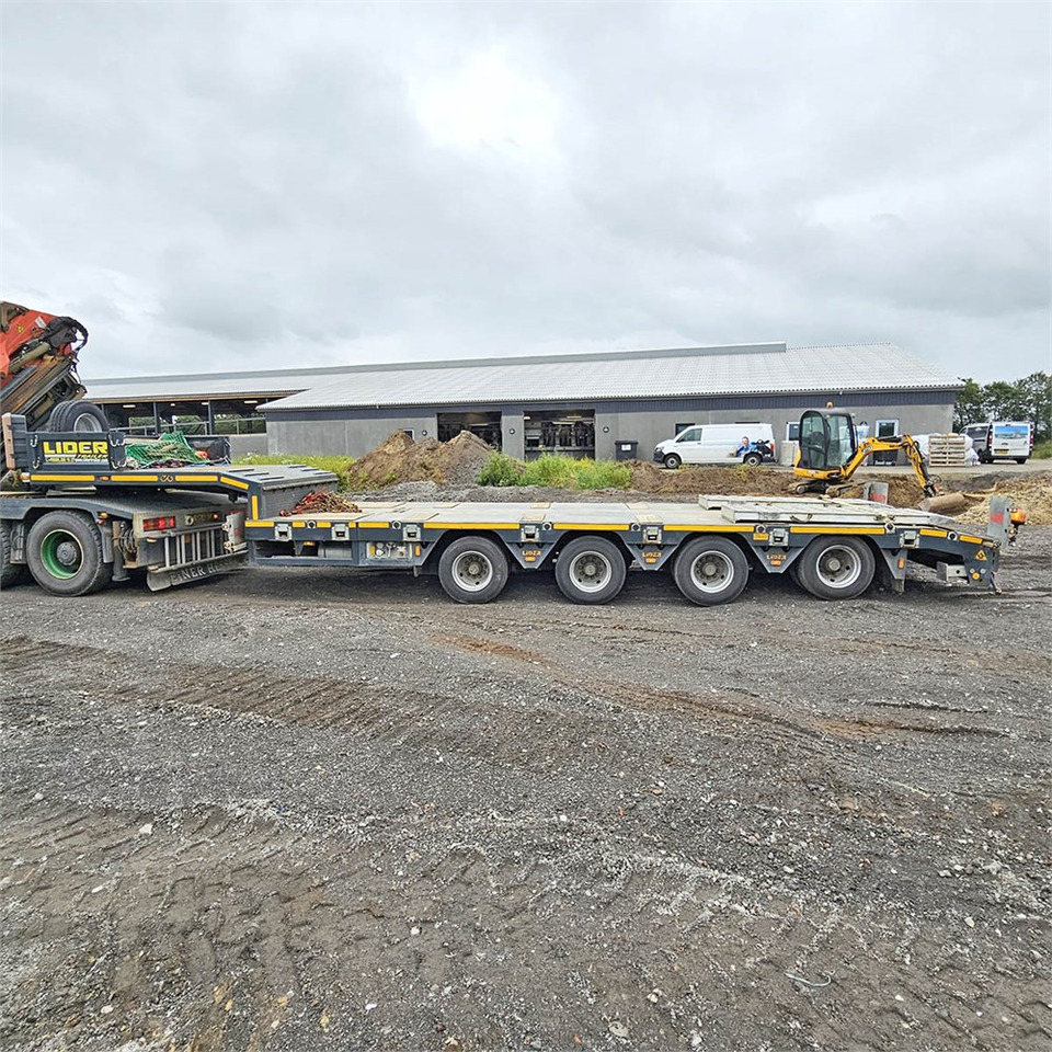 Low loader semi-trailer ABC Lider Lowbed LDR4A - model B: picture 7