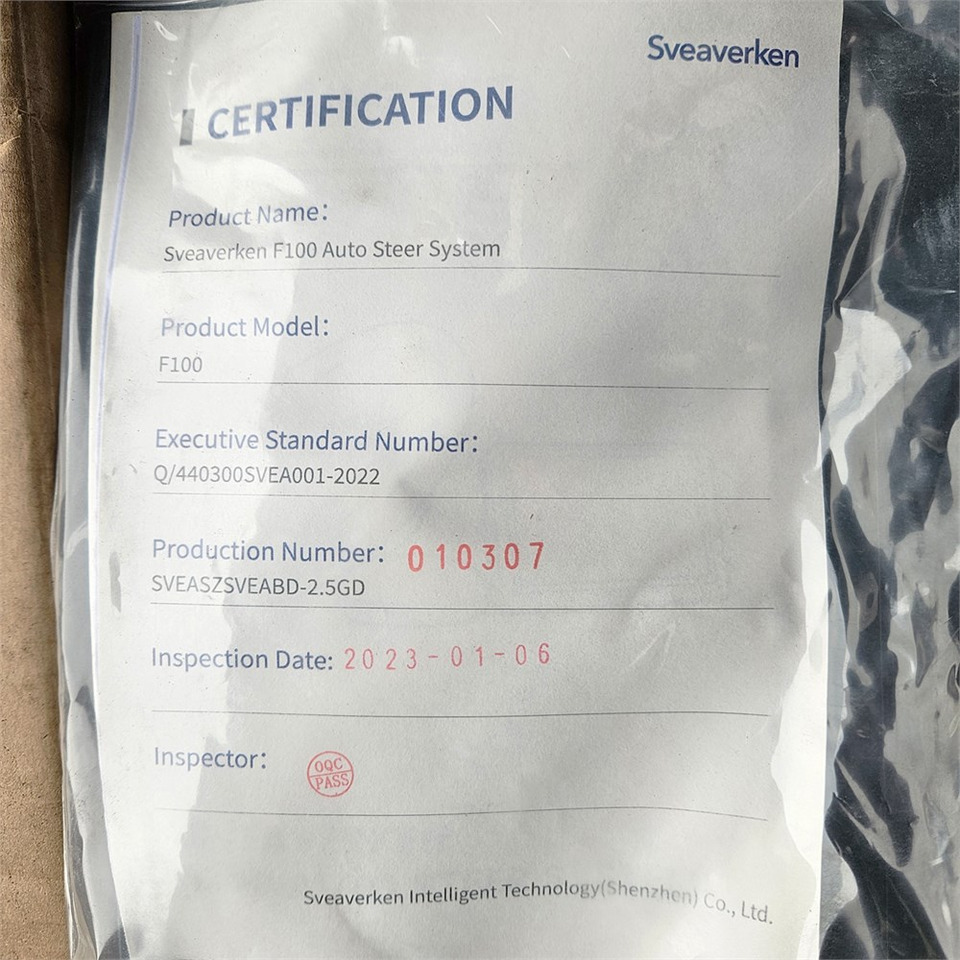 ABC Sveaverken F100 Auto Steer System - Farm tractor: picture 4 ABC Sveaverken F100 Auto Steer System - Farm tractor: picture 4