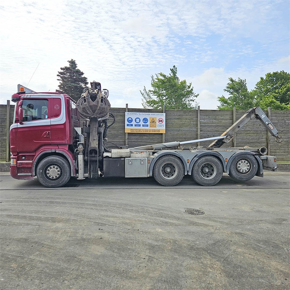 Scania R 500 - Hook lift truck, Crane truck: picture 2 Scania R 500 - Hook lift truck, Crane truck: picture 2