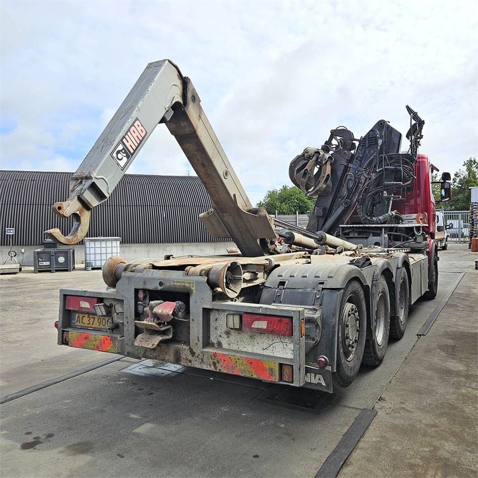Scania R 500 - Hook lift truck, Crane truck: picture 5 Scania R 500 - Hook lift truck, Crane truck: picture 5