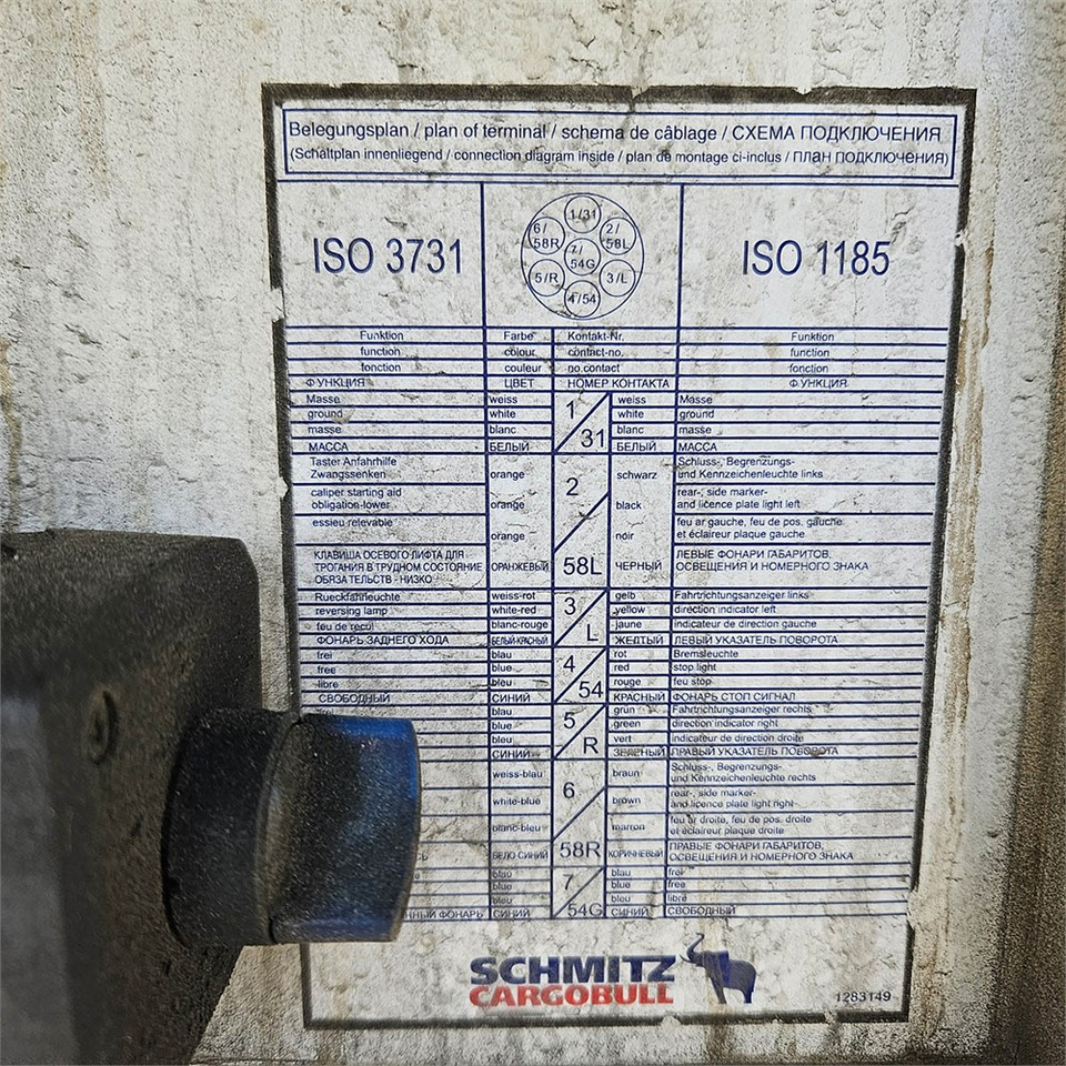 Refrigerator semi-trailer Schmitz Køle Trailer: picture 21 Refrigerator semi-trailer Schmitz Køle Trailer: picture 21