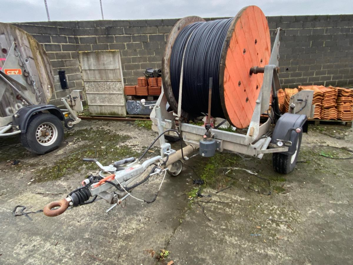 ECV PORTE TOURET 1M20 - Cable drum trailer: picture 3 ECV PORTE TOURET 1M20 - Cable drum trailer: picture 3
