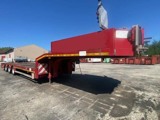 Trax 3 ESSIEUX - Low loader semi-trailer: picture 1 Trax 3 ESSIEUX - Low loader semi-trailer: picture 1