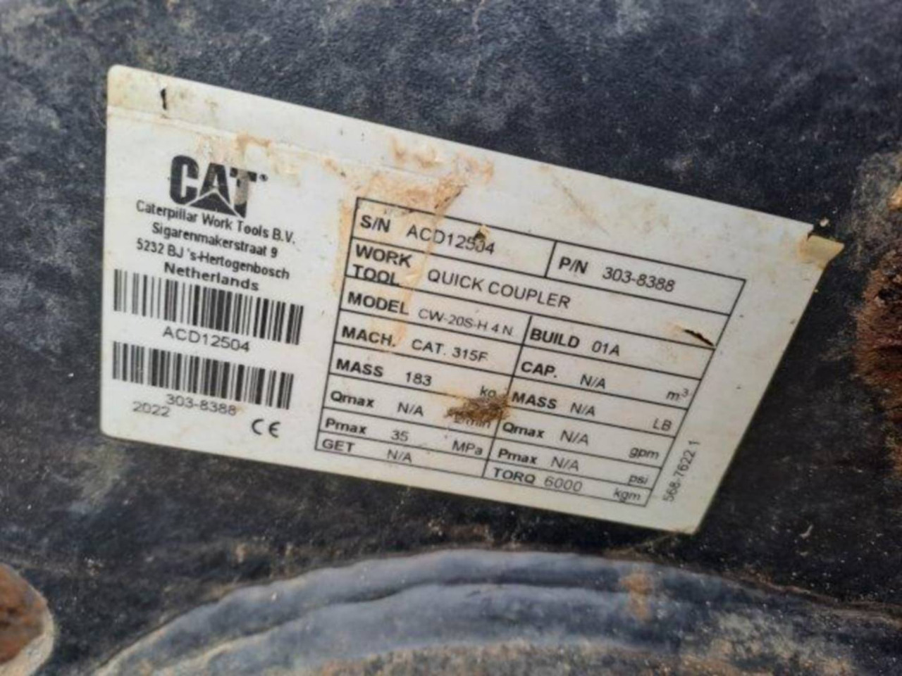 Crawler excavator CAT 315: picture 17