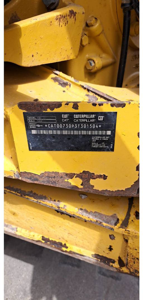 CAT 730 - Articulated dumper: picture 5 CAT 730 - Articulated dumper: picture 5