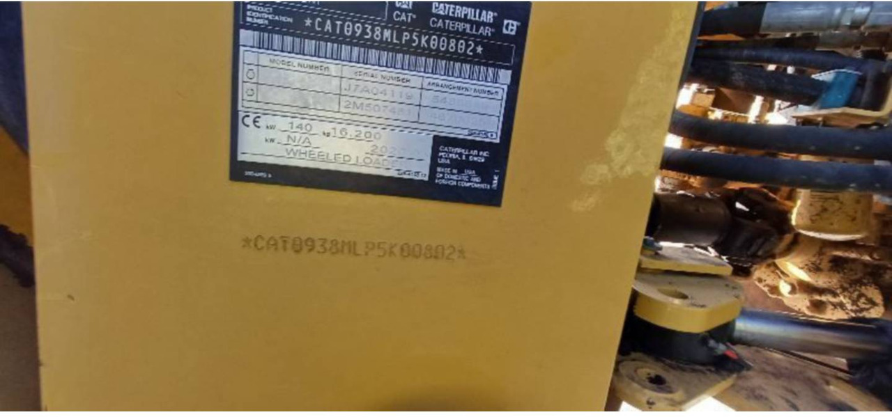 Wheel loader CAT 938M: picture 12 Wheel loader CAT 938M: picture 12