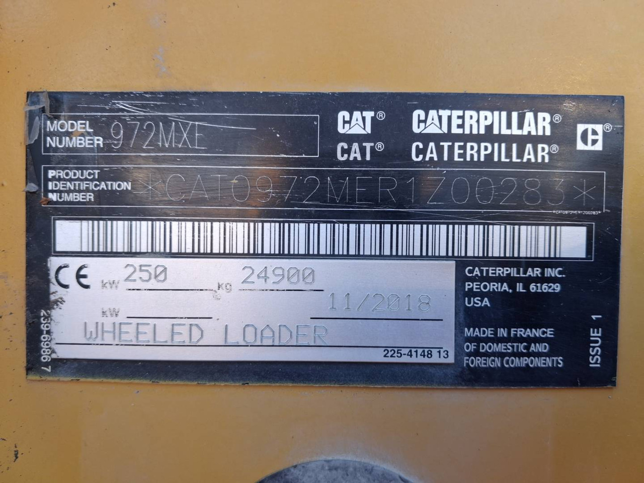 CAT 972M XE - Wheel loader: picture 5 CAT 972M XE - Wheel loader: picture 5