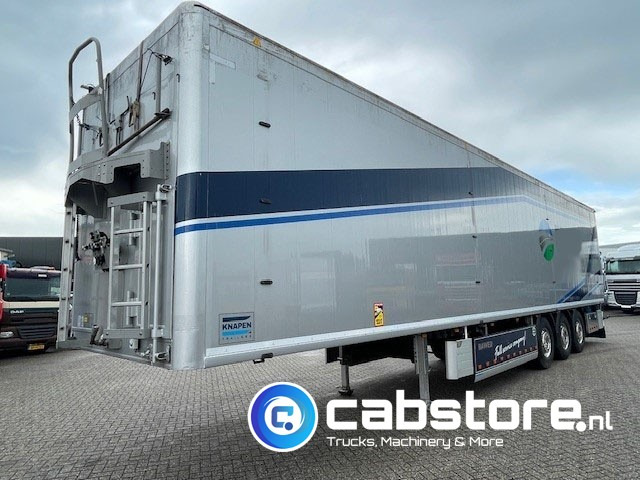 Knapen K100 3-assige WALKING FLOOR oplegger - 90m3 - Bouwjaar 2018 - NIEUWE vloerdelen - Good condition !! - Closed box trailer: picture 5 Knapen K100 3-assige WALKING FLOOR oplegger - 90m3 - Bouwjaar 2018 - NIEUWE vloerdelen - Good condition !! - Closed box trailer: picture 5