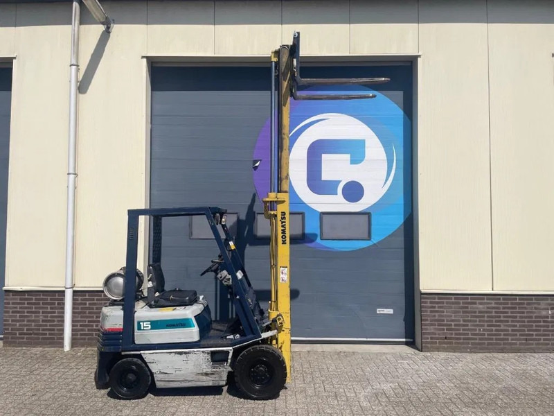 Komatsu FG15H-15 GAS LPG - Year 1992 - Heftruck - Gabelstapler - Forklift - Hours 5420 - Forklift: picture 3 Komatsu FG15H-15 GAS LPG - Year 1992 - Heftruck - Gabelstapler - Forklift - Hours 5420 - Forklift: picture 3
