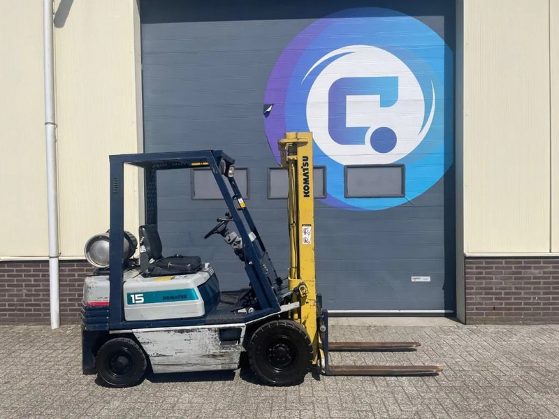 Komatsu FG15H-15 GAS LPG - Year 1992 - Heftruck - Gabelstapler - Forklift - Hours 5420 - Forklift: picture 2 Komatsu FG15H-15 GAS LPG - Year 1992 - Heftruck - Gabelstapler - Forklift - Hours 5420 - Forklift: picture 2