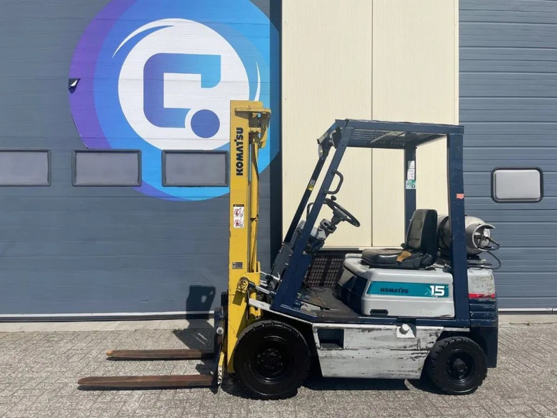 Komatsu FG15H-15 GAS LPG - Year 1992 - Heftruck - Gabelstapler - Forklift - Hours 5420 - Forklift: picture 1 Komatsu FG15H-15 GAS LPG - Year 1992 - Heftruck - Gabelstapler - Forklift - Hours 5420 - Forklift: picture 1
