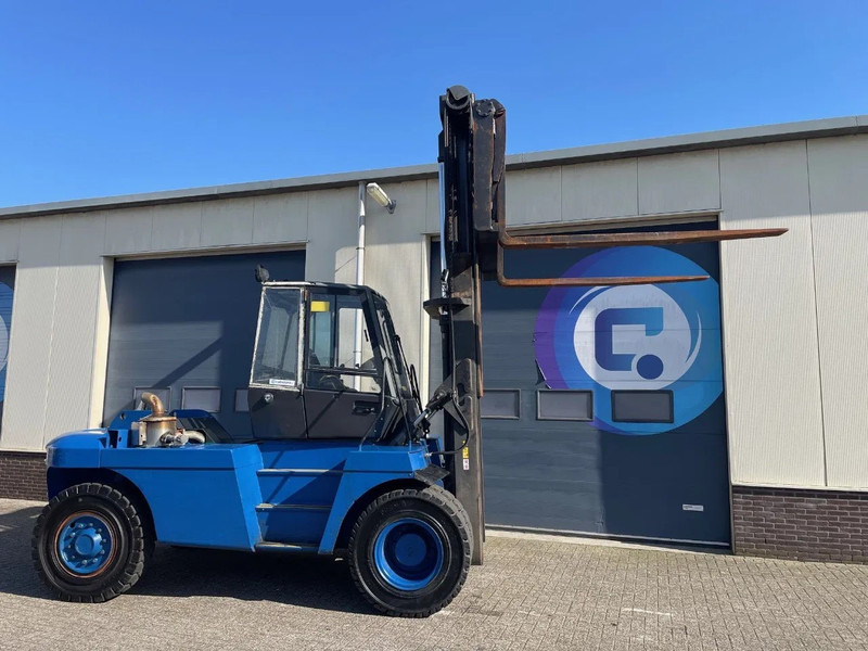Linde H150 Diesel Heavy Forklift - Year 2002 - Vorkheftruck - 15 Ton's - Gabelstapler - Diesel forklift: picture 4 Linde H150 Diesel Heavy Forklift - Year 2002 - Vorkheftruck - 15 Ton's - Gabelstapler - Diesel forklift: picture 4