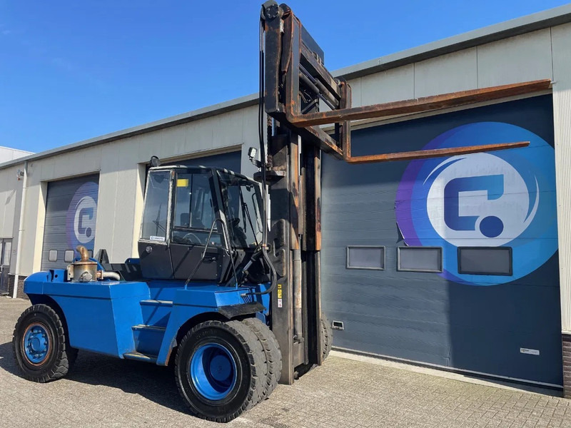 Linde H150 Diesel Heavy Forklift - Year 2002 - Vorkheftruck - 15 Ton's - Gabelstapler - Diesel forklift: picture 3 Linde H150 Diesel Heavy Forklift - Year 2002 - Vorkheftruck - 15 Ton's - Gabelstapler - Diesel forklift: picture 3