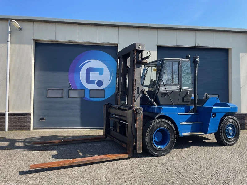Linde H150 Diesel Heavy Forklift - Year 2002 - Vorkheftruck - 15 Ton's - Gabelstapler - Diesel forklift: picture 2 Linde H150 Diesel Heavy Forklift - Year 2002 - Vorkheftruck - 15 Ton's - Gabelstapler - Diesel forklift: picture 2