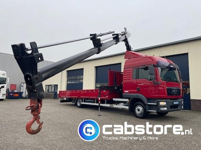 MAN TGL 12.220 4x2 BL Kraanwagen + open laadbak - Euro 5 - Handgeschakeld 6 speed - 6 Cilinder motor - MKG Laadkraan met afstandsbediening - Laadbak 690 cm lang! - Zeer nette MAN - Crane truck: picture 2 MAN TGL 12.220 4x2 BL Kraanwagen + open laadbak - Euro 5 - Handgeschakeld 6 speed - 6 Cilinder motor - MKG Laadkraan met afstandsbediening - Laadbak 690 cm lang! - Zeer nette MAN - Crane truck: picture 2