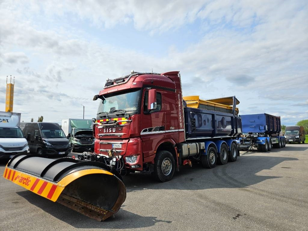 Sisu Polar 625 76tn tienhoitoauto - Tipper: picture 4 Sisu Polar 625 76tn tienhoitoauto - Tipper: picture 4