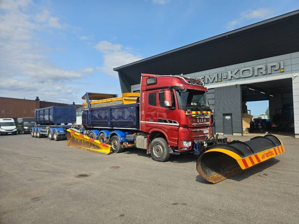 Sisu Polar 625 76tn tienhoitoauto - Tipper: picture 1 Sisu Polar 625 76tn tienhoitoauto - Tipper: picture 1