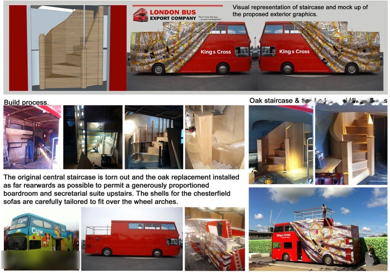 Double-decker bus Daimler FLEETLINE British Double Decker Marketing Exhibition Training et: picture 5