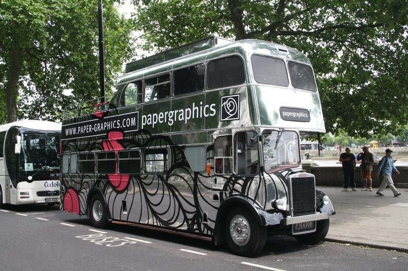Leyland PD3 British Triple-Decker Bus Promotional Exhibition - Double-decker bus: picture 3 Leyland PD3 British Triple-Decker Bus Promotional Exhibition - Double-decker bus: picture 3