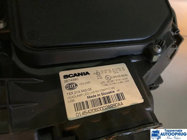 Scania N.G.S Headlamp LH P/N: 2674390 - Electrical system for Truck: picture 2 Scania N.G.S Headlamp LH P/N: 2674390 - Electrical system for Truck: picture 2