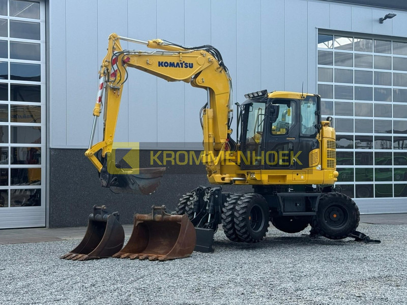 Komatsu PW 118 MR-11 - Wheel excavator: picture 1 Komatsu PW 118 MR-11 - Wheel excavator: picture 1