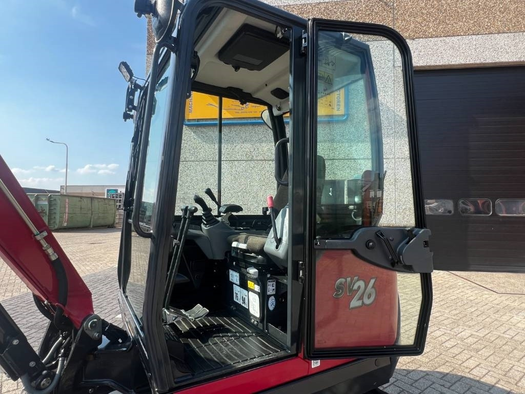 Mini excavator Yanmar SV26, quick bucket release, 294 hours, 2022!: picture 20