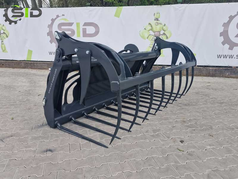 SID Krokodilgebiss Krokodilzange XL / Crocodile manure fork with grapple XL 1,8 m - Forks for Agricultural machinery: picture 1 SID Krokodilgebiss Krokodilzange XL / Crocodile manure fork with grapple XL 1,8 m - Forks for Agricultural machinery: picture 1