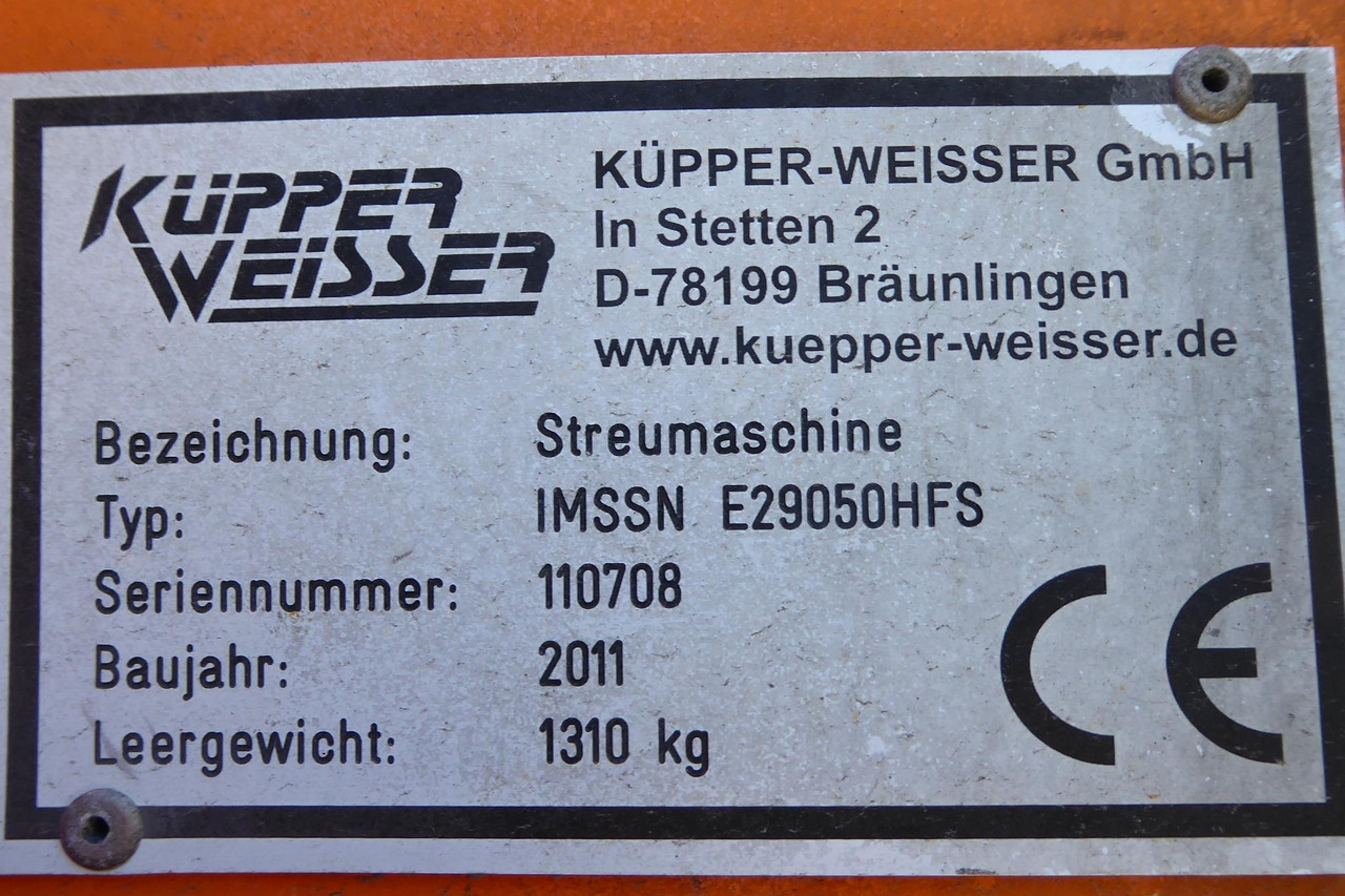KÜPPER-WEISSER /GMEINER/BUCHER Feuchtsalzstreuer Salzstreuer Streuer - Hook lift truck: picture 5 KÜPPER-WEISSER /GMEINER/BUCHER Feuchtsalzstreuer Salzstreuer Streuer - Hook lift truck: picture 5