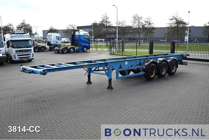 Blumhardt Cont.-Sal 40.24 E FIXED CHASSIS | 40ft * STEEL SUSPENSION * BPW / DRUM - Container transporter/ Swap body semi-trailer: picture 4 Blumhardt Cont.-Sal 40.24 E FIXED CHASSIS | 40ft * STEEL SUSPENSION * BPW / DRUM - Container transporter/ Swap body semi-trailer: picture 4