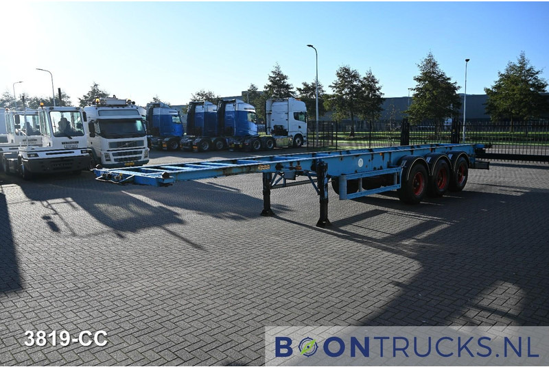 Blumhardt Cont.-Sal 40.24 E FIXXED CHASSIS | 40ft * STEEL SUSPENSION * BPW * 4560KG - Container transporter/ Swap body semi-trailer: picture 4 Blumhardt Cont.-Sal 40.24 E FIXXED CHASSIS | 40ft * STEEL SUSPENSION * BPW * 4560KG - Container transporter/ Swap body semi-trailer: picture 4
