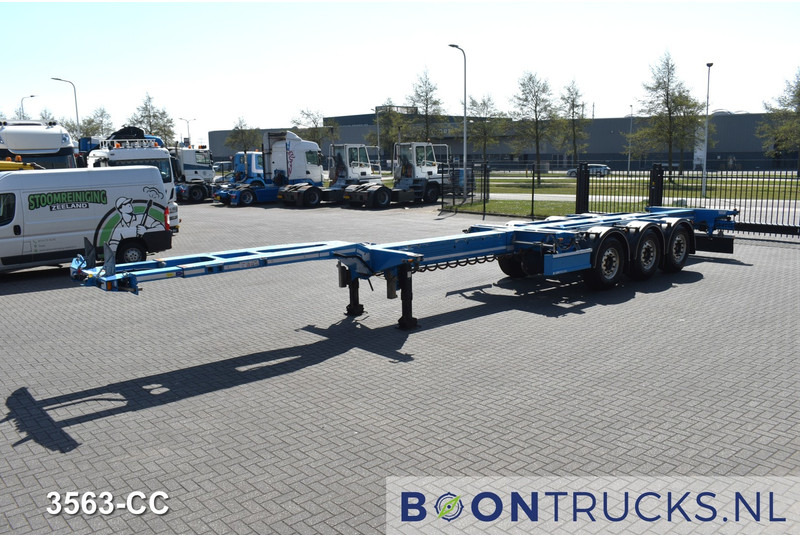 D-Tec FLEXITRAILER | 2x20-30-40-45ft HC * 3x EXTENDABLE * ADR * DISC BRAKES * APK 12-2025 - Container transporter/ Swap body semi-trailer: picture 5 D-Tec FLEXITRAILER | 2x20-30-40-45ft HC * 3x EXTENDABLE * ADR * DISC BRAKES * APK 12-2025 - Container transporter/ Swap body semi-trailer: picture 5