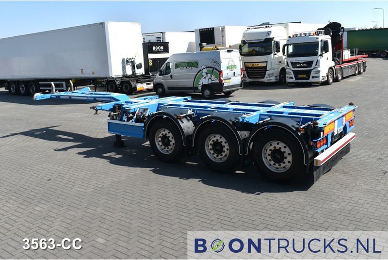 D-Tec FLEXITRAILER | 2x20-30-40-45ft HC * 3x EXTENDABLE * ADR * DISC BRAKES * APK 12-2025 - Container transporter/ Swap body semi-trailer: picture 3 D-Tec FLEXITRAILER | 2x20-30-40-45ft HC * 3x EXTENDABLE * ADR * DISC BRAKES * APK 12-2025 - Container transporter/ Swap body semi-trailer: picture 3