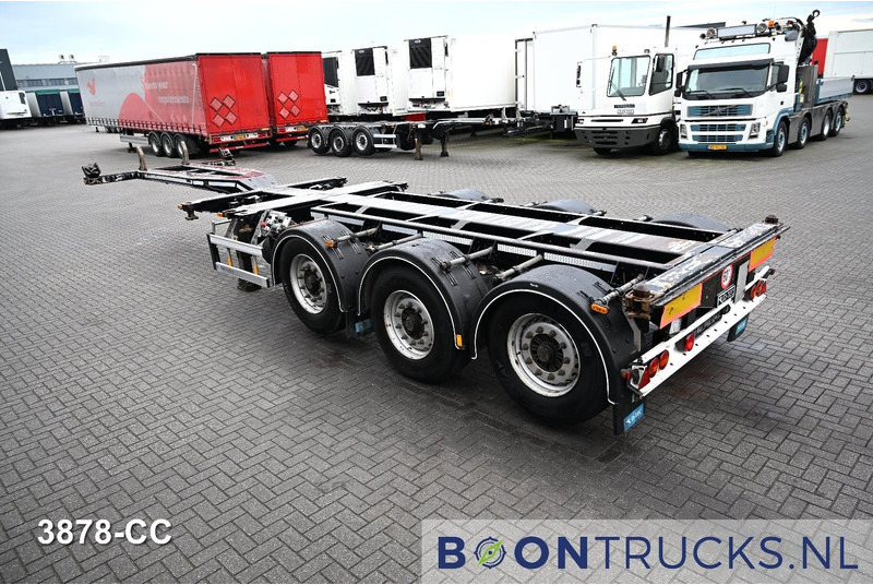 D-Tec FLEXITRAILER LS | 2x20-30-40-45ft HC * 2x LIFT AXLE * BPW / DISC * 2x EXTENDABLE - Container transporter/ Swap body semi-trailer: picture 3 D-Tec FLEXITRAILER LS | 2x20-30-40-45ft HC * 2x LIFT AXLE * BPW / DISC * 2x EXTENDABLE - Container transporter/ Swap body semi-trailer: picture 3