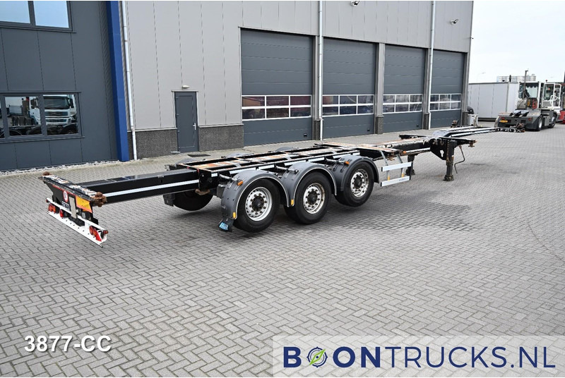 D-Tec FLEXITRAILER LS | 2x20-30-40-45ft HC * 2x LIFT AXLE * BPW / DISC * 2x EXTENDABLE - Container transporter/ Swap body semi-trailer: picture 2 D-Tec FLEXITRAILER LS | 2x20-30-40-45ft HC * 2x LIFT AXLE * BPW / DISC * 2x EXTENDABLE - Container transporter/ Swap body semi-trailer: picture 2