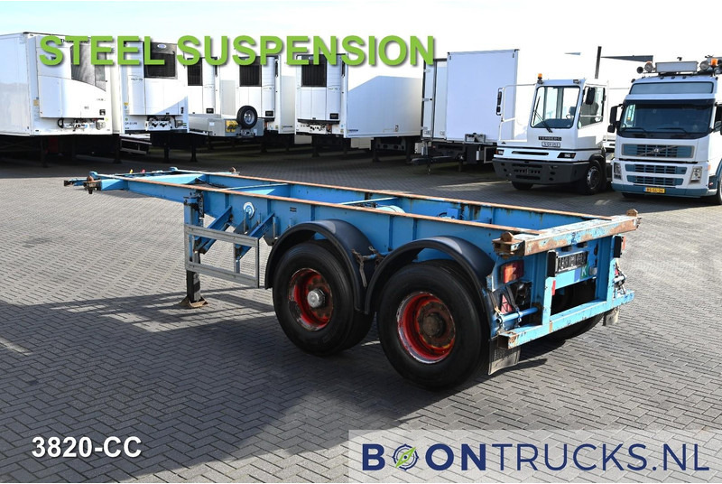 KOHLER CS 20/2 CHASSIS | 20ft * STEEL SUSPENSION * SAF DRUM - Container transporter/ Swap body semi-trailer: picture 2 KOHLER CS 20/2 CHASSIS | 20ft * STEEL SUSPENSION * SAF DRUM - Container transporter/ Swap body semi-trailer: picture 2