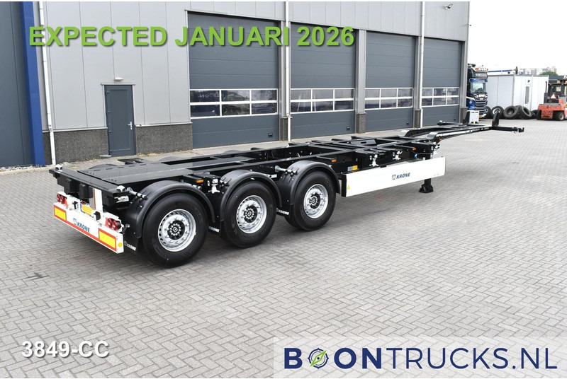 Krone SD BOX LINER NEW / UNREGISTERED | 2x20-40-45ft * LIFT AXLE * DISC BRAKES - Container transporter/ Swap body semi-trailer: picture 1 Krone SD BOX LINER NEW / UNREGISTERED | 2x20-40-45ft * LIFT AXLE * DISC BRAKES - Container transporter/ Swap body semi-trailer: picture 1