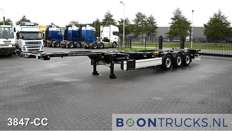 Krone SD BOX LINER TOP CONDITION | LIKE NEW * ALCOA * 2x20-40-45FT HC * LIFT AXLE * NEW APK - Container transporter/ Swap body semi-trailer: picture 5 Krone SD BOX LINER TOP CONDITION | LIKE NEW * ALCOA * 2x20-40-45FT HC * LIFT AXLE * NEW APK - Container transporter/ Swap body semi-trailer: picture 5