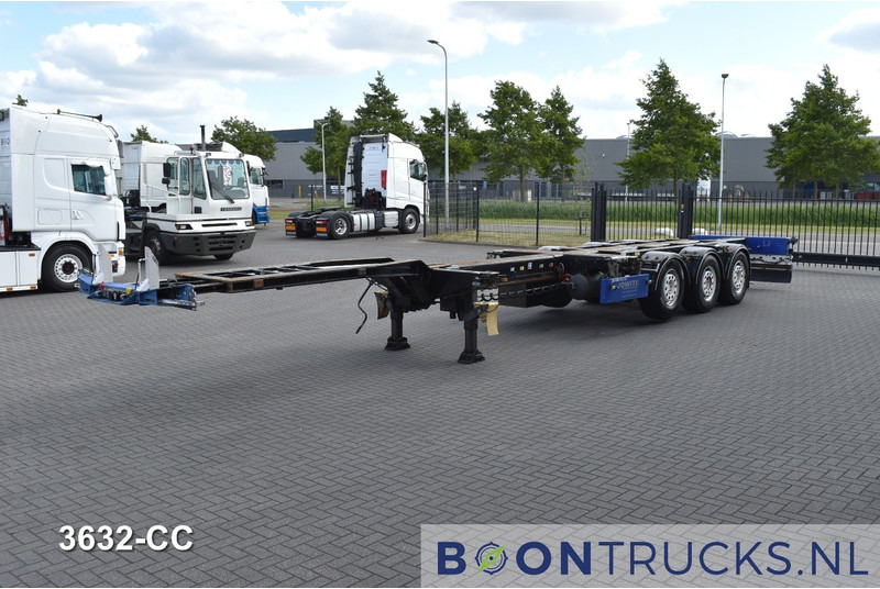 Pacton T3-010 | 2x20-30-40-45ft HC * LIFT AXLE * SAF/DISC * NL TRAILER * APK 10-2025 - Container transporter/ Swap body semi-trailer: picture 5 Pacton T3-010 | 2x20-30-40-45ft HC * LIFT AXLE * SAF/DISC * NL TRAILER * APK 10-2025 - Container transporter/ Swap body semi-trailer: picture 5